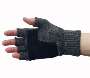 Мужские зимние перчатки без пальцев (12045)