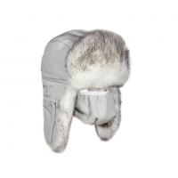 Зимняя шапка-ушанка Huntsman Евро волк полярный